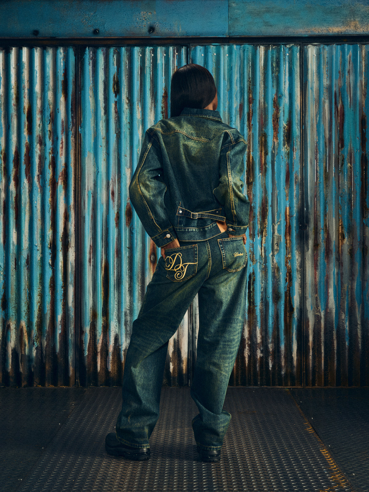 DT LUXE DENIM JACKET [VINTAGE INDIGO]