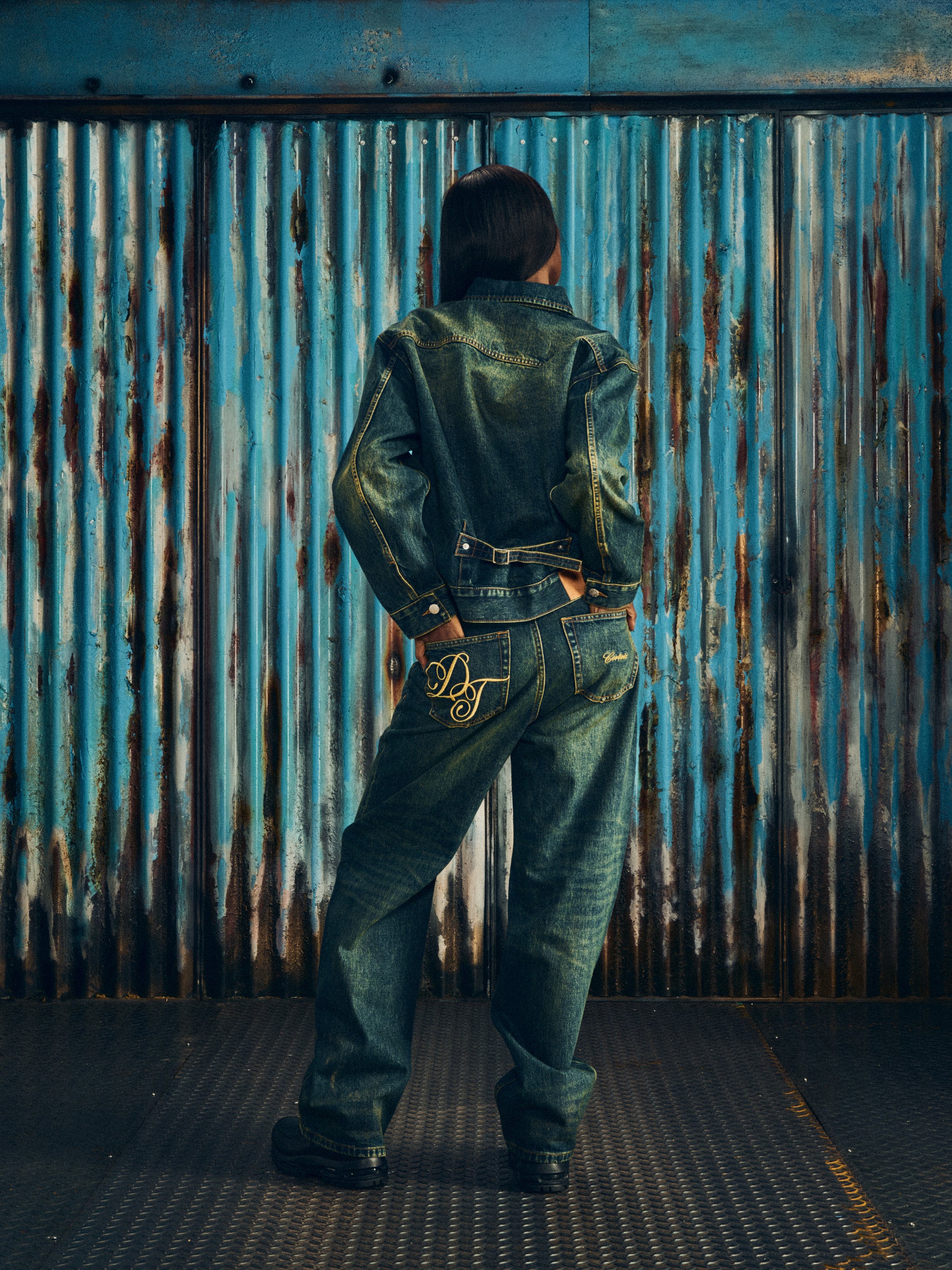 DT LUXE DENIM JACKET [VINTAGE INDIGO]