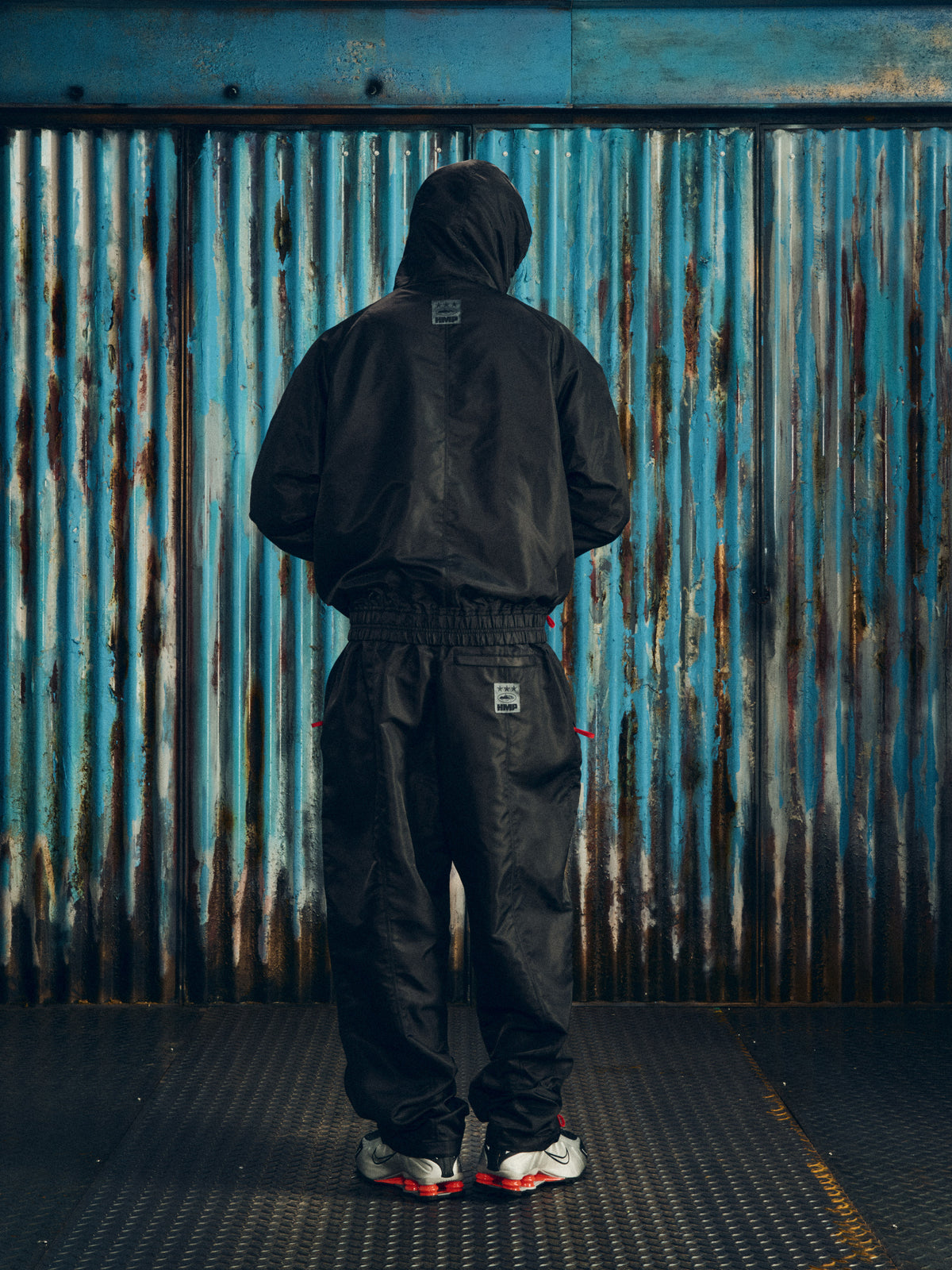 HMP MILANO NYLON TRACK PANT [BLACK]