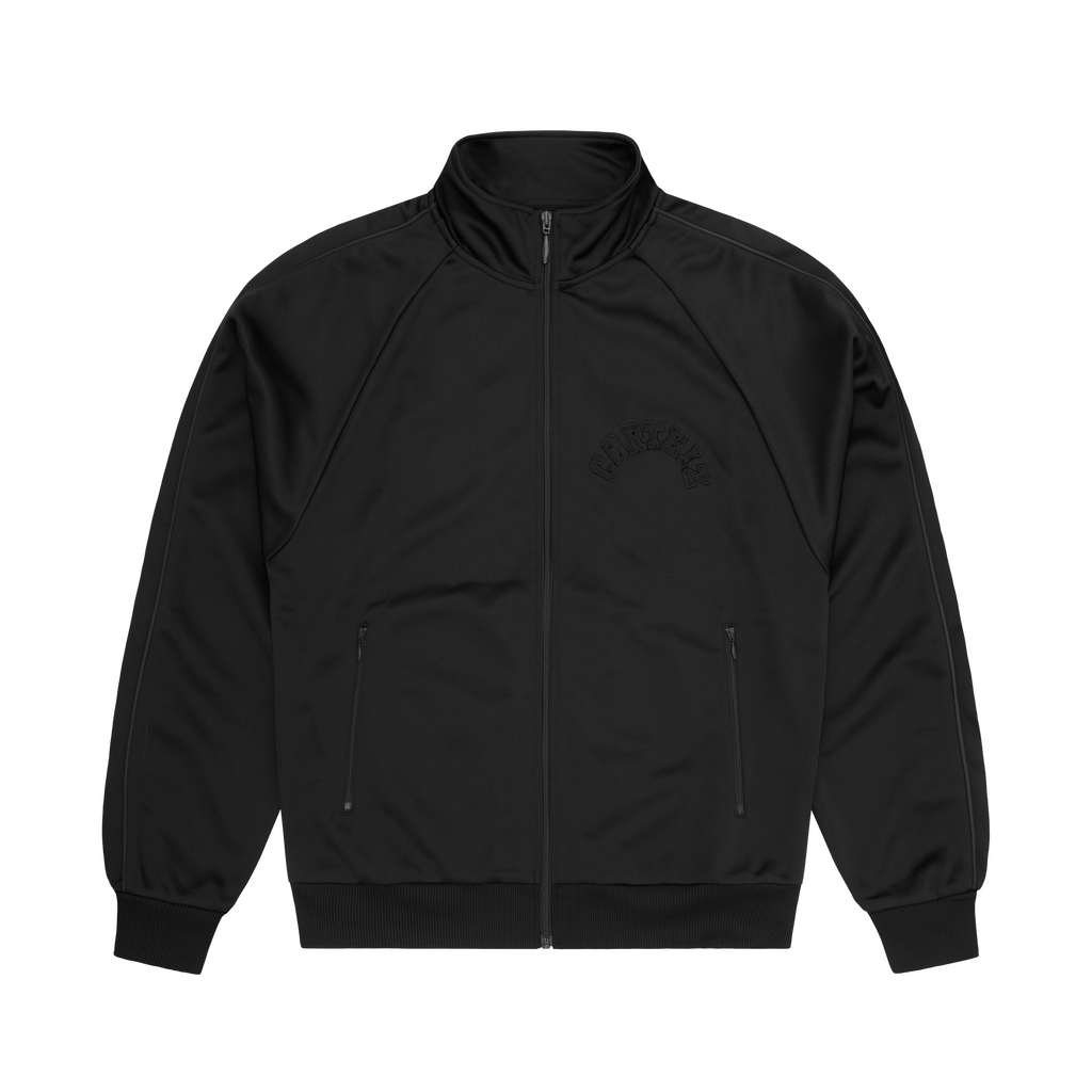 CREST ARCH TRACK JACKET [TRIPLE BLACK]