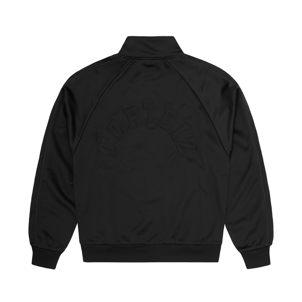 CREST ARCH TRACK JACKET [TRIPLE BLACK]