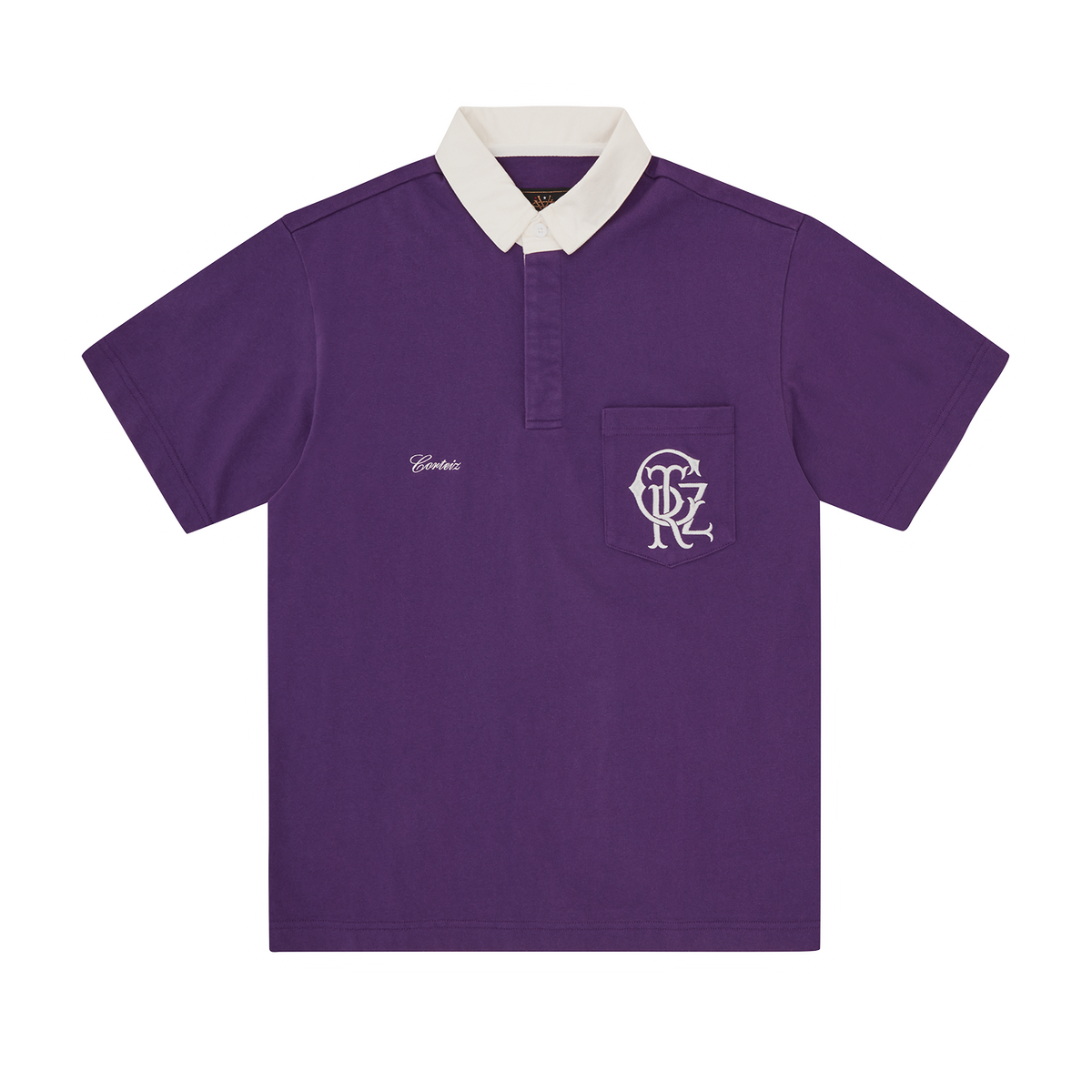 CREST RUGBY POLO [PURPLE]