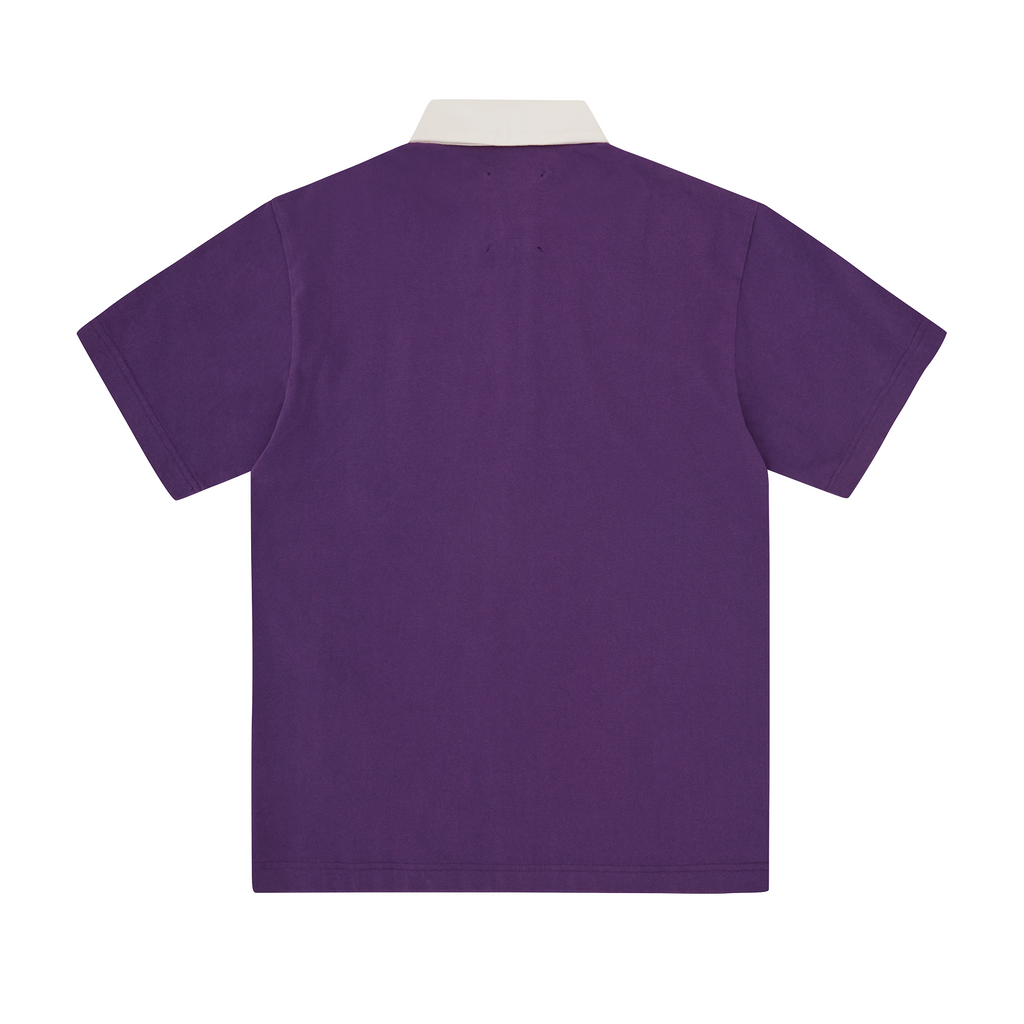 CREST RUGBY POLO [PURPLE]