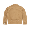 CREST CHAINSTITCH DENIM TRUCKER [TAN]