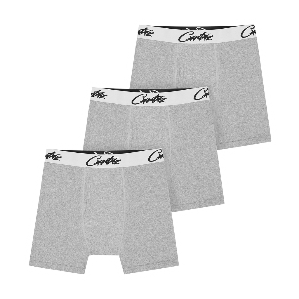 GREY ALLSTARZ BOXERS [3 PACK]