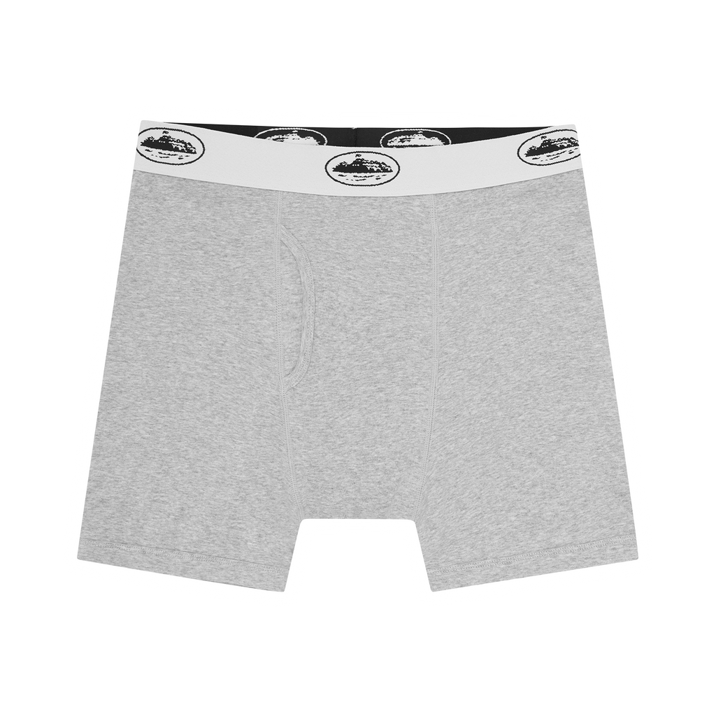 GREY ALCATRAZ BOXERS [3 PACK]