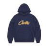 SATIN APPLIQUE ALLSTARZ HOODIE [NAVY]
