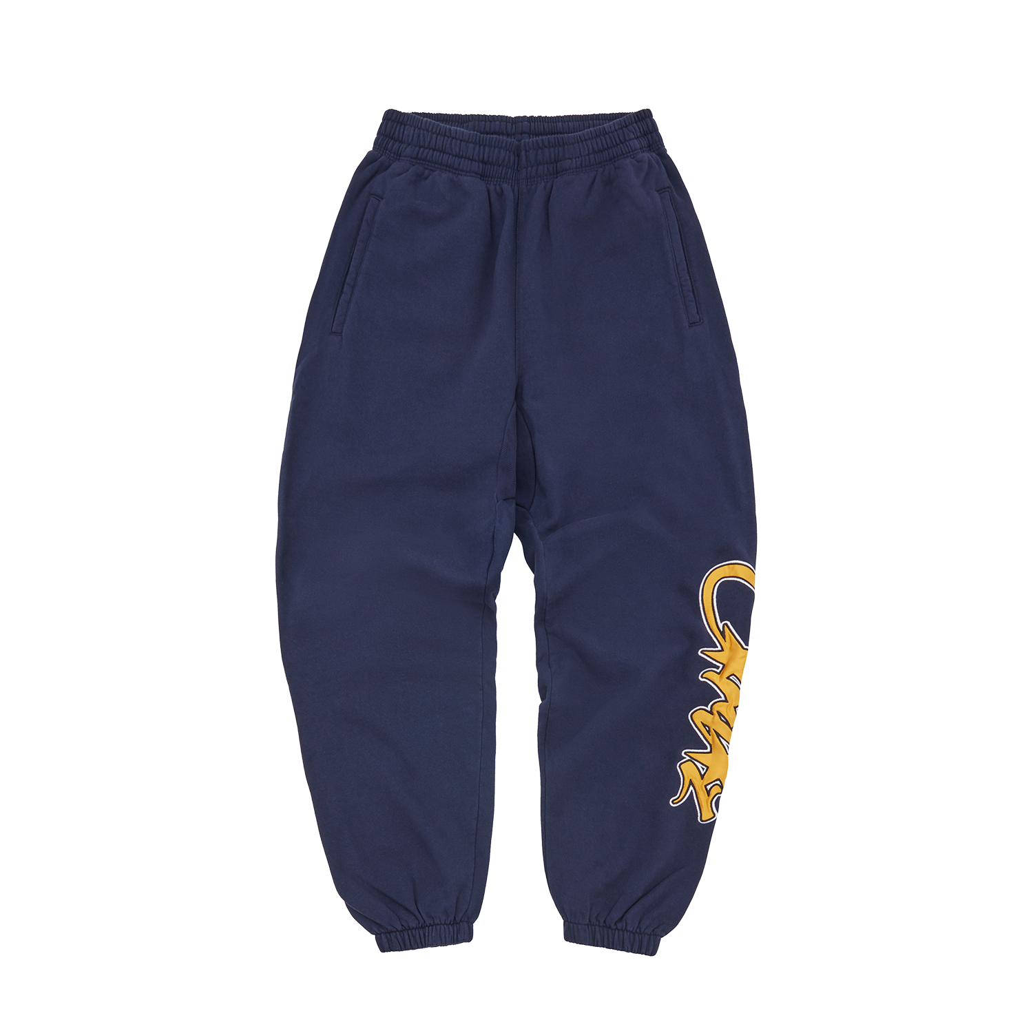 SATIN APPLIQUE ALLSTARZ JOGGERS [NAVY]