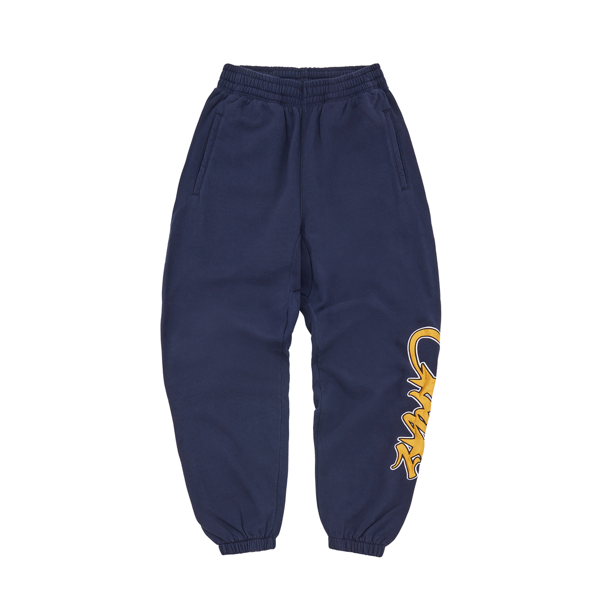 SATIN APPLIQUE ALLSTARZ JOGGERS [NAVY]