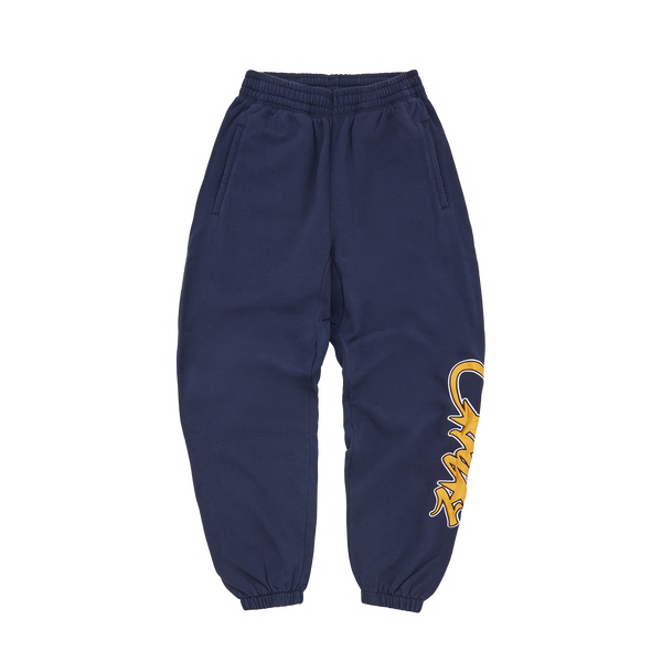 SATIN APPLIQUE ALLSTARZ JOGGERS [NAVY]