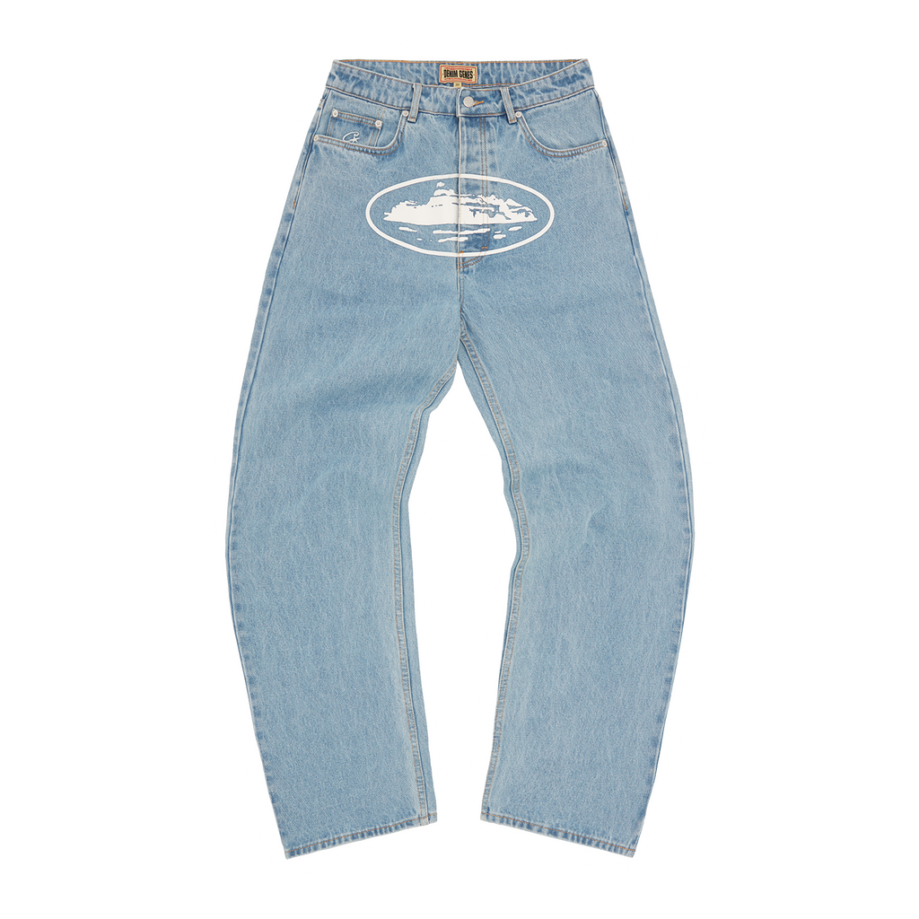 ISLAND BAGGY JEANS [STONEWASH]