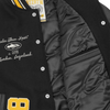 GOAT VARSITY JACKET [BLACK]