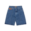 C-STAR DENIM SHORT [WASHED BLUE]