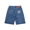 C-STAR DENIM SHORT [WASHED BLUE]