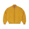 OLDE ENGLISH QUILTED BOMBER JACKET [YELLOW]