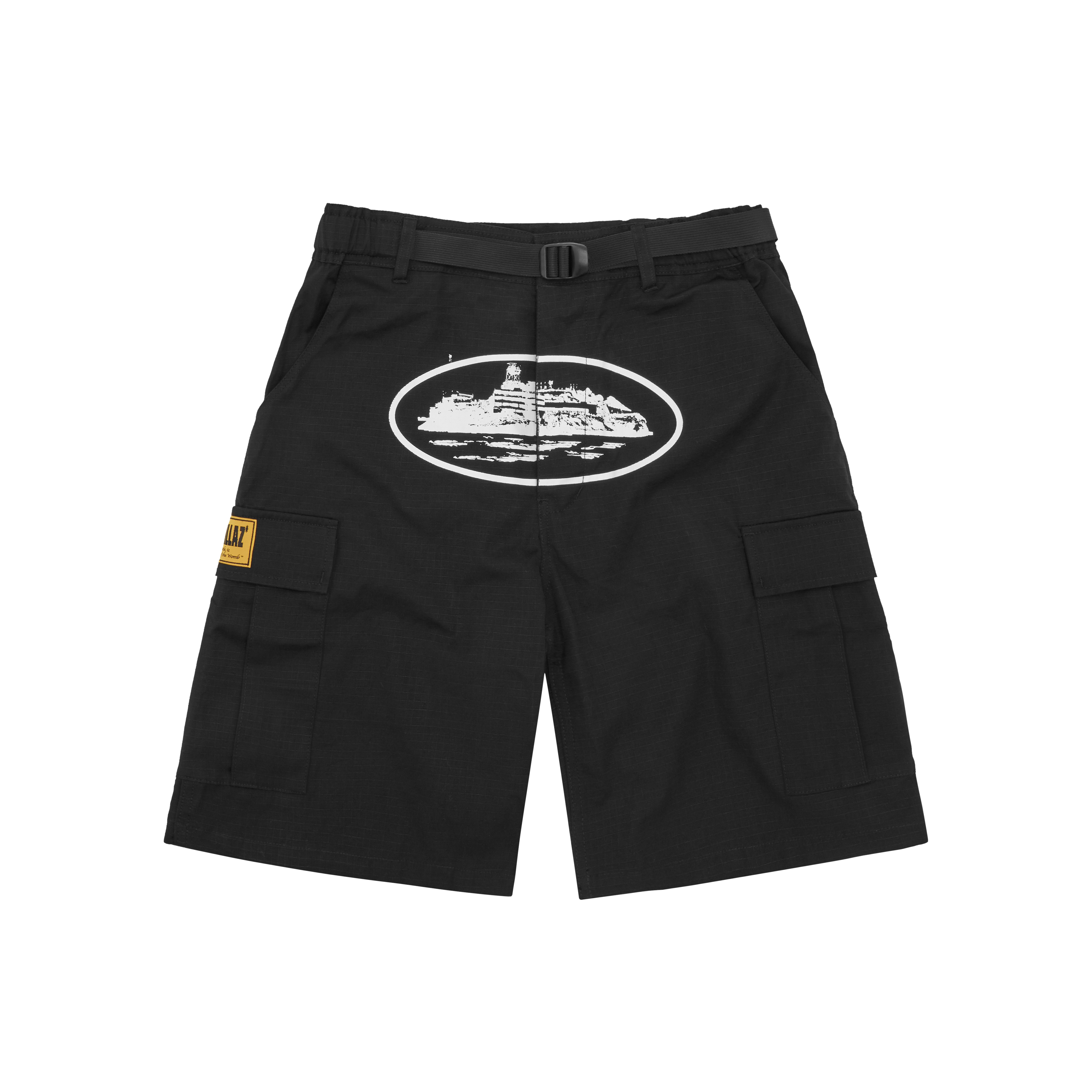 ALCATRAZ CARGO SHORT [BLACK]