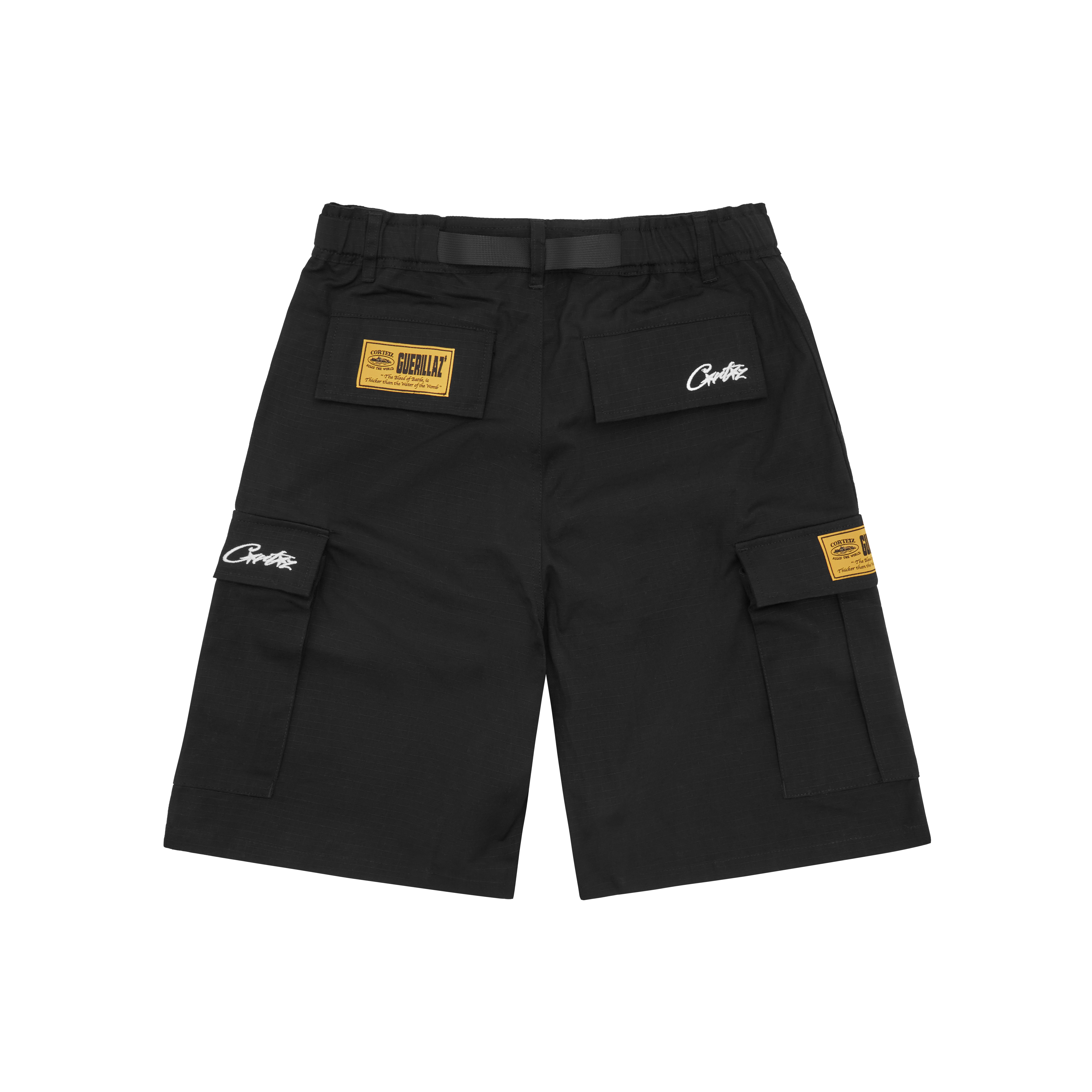 ALCATRAZ CARGO SHORT [BLACK]