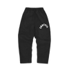 COLLY ARCH OPEN HEM SWEATPANT [BLACK]