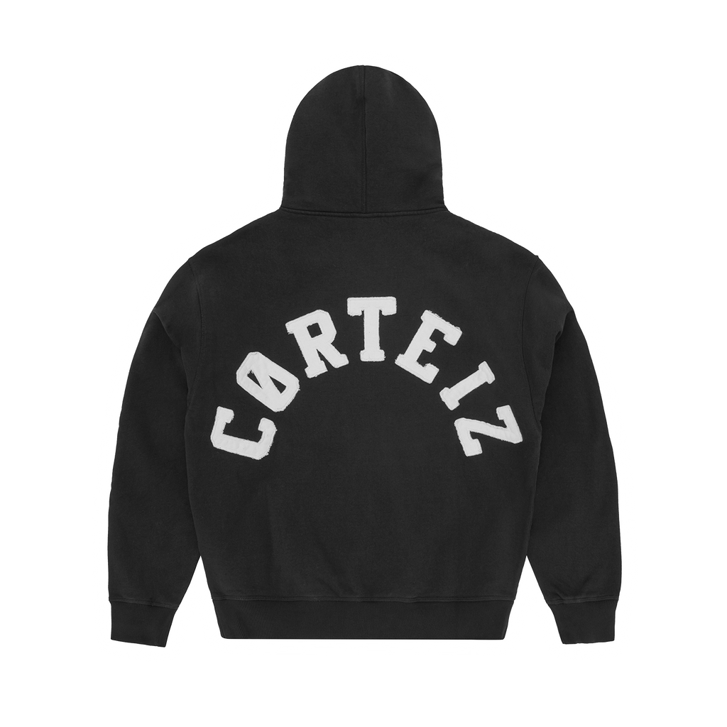 COLLY ARCH ZIP HOODIE [BLACK]