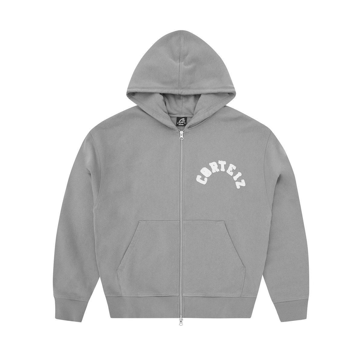 COLLY ARCH ZIP HOODIE [PEWTER]