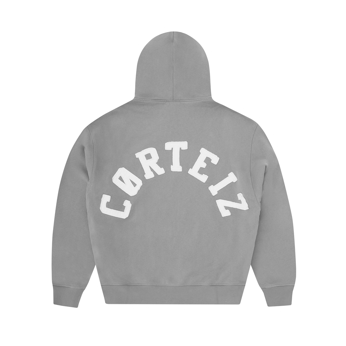 COLLY ARCH ZIP HOODIE [PEWTER]