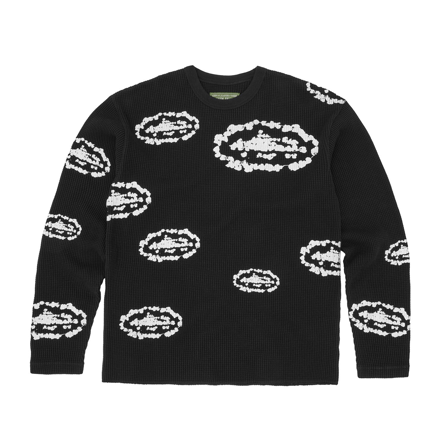 ISLAND WREATH WAFFLE THERMAL [BLACK]