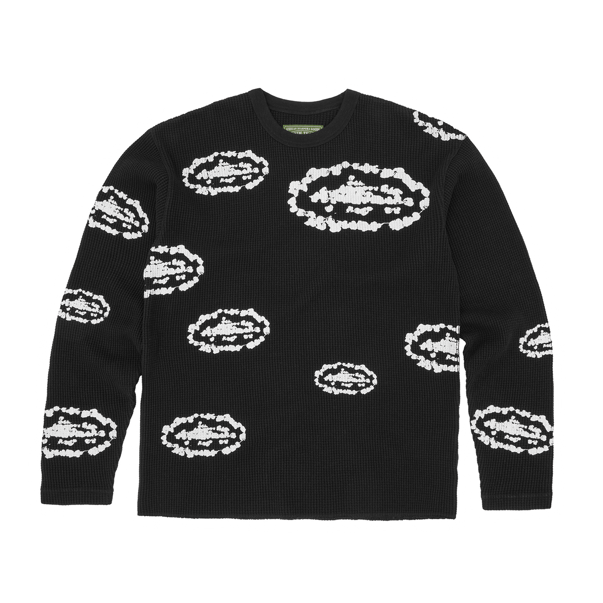 ISLAND WREATH WAFFLE THERMAL [BLACK]
