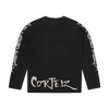 DRAGON RAGLAN LS [BLACK]