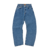 DUAL STRIPE BAGGY JEANS [MIDWASH]