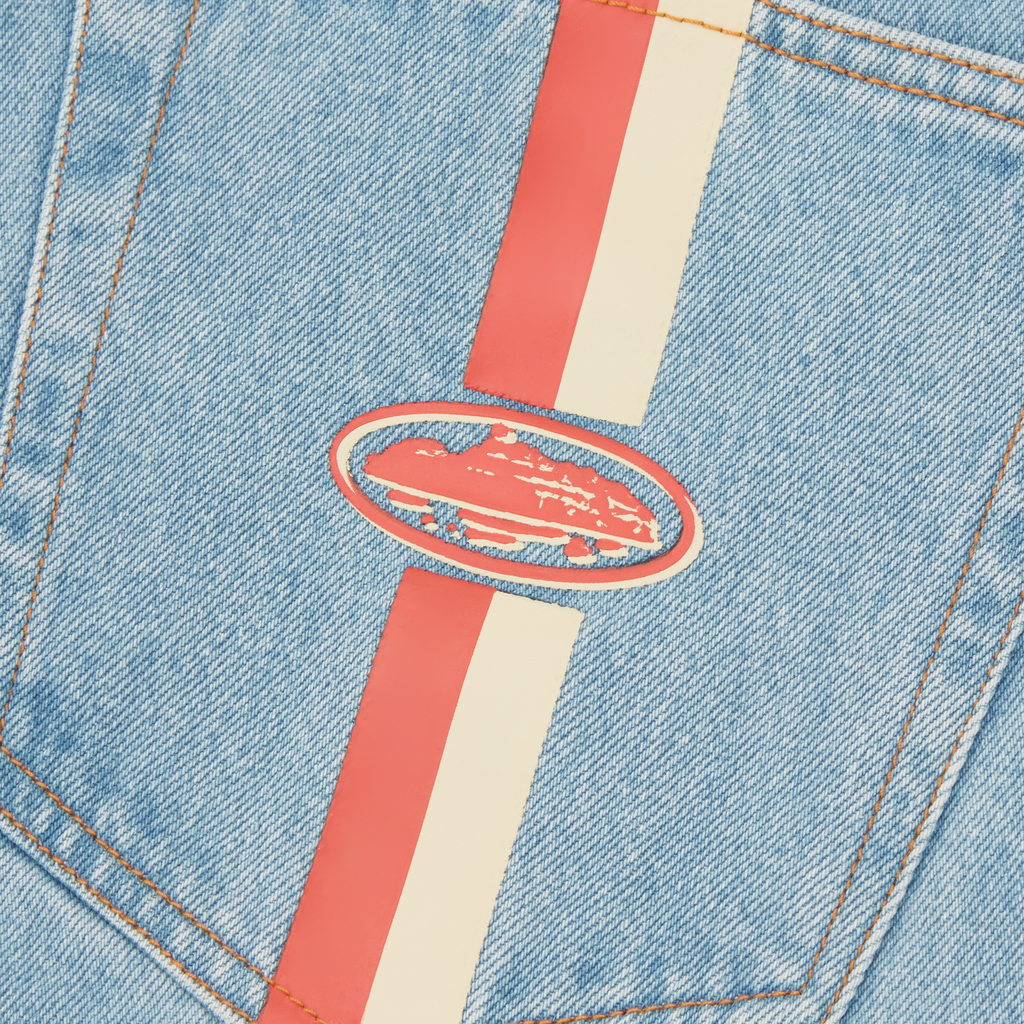 DUAL STRIPE BAGGY JEANS [STONEWASH] – CRTZRTW