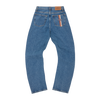 DUAL STRIPE BAGGY JEANS [MIDWASH]