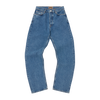 DUAL STRIPE BAGGY JEANS [MIDWASH]