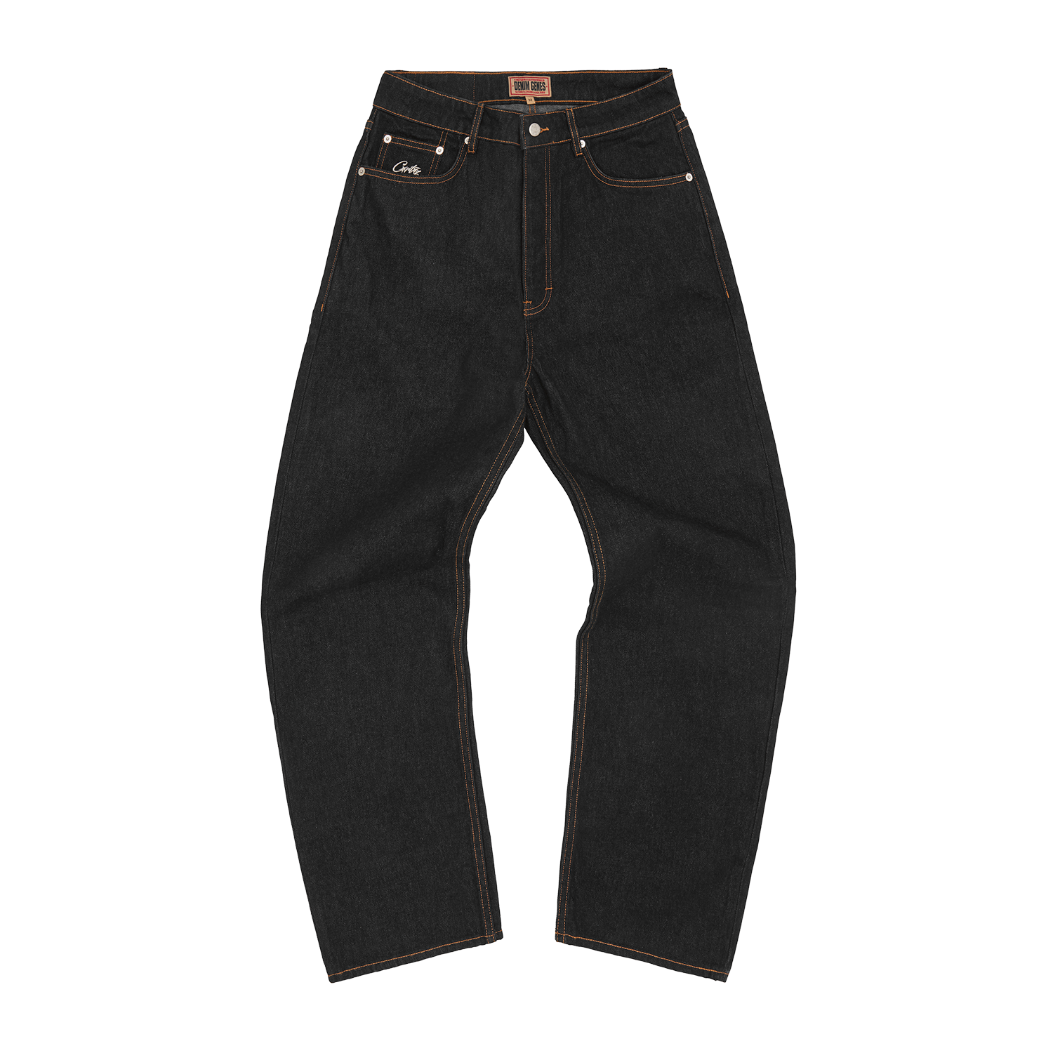 DUAL STRIPE BAGGY JEANS