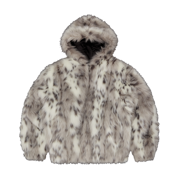 HOODED FUR JACKET MULTI CRTZRTW