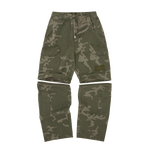 GUERILLAZ CONVERTIBLE PANT [GREEN CAMO]