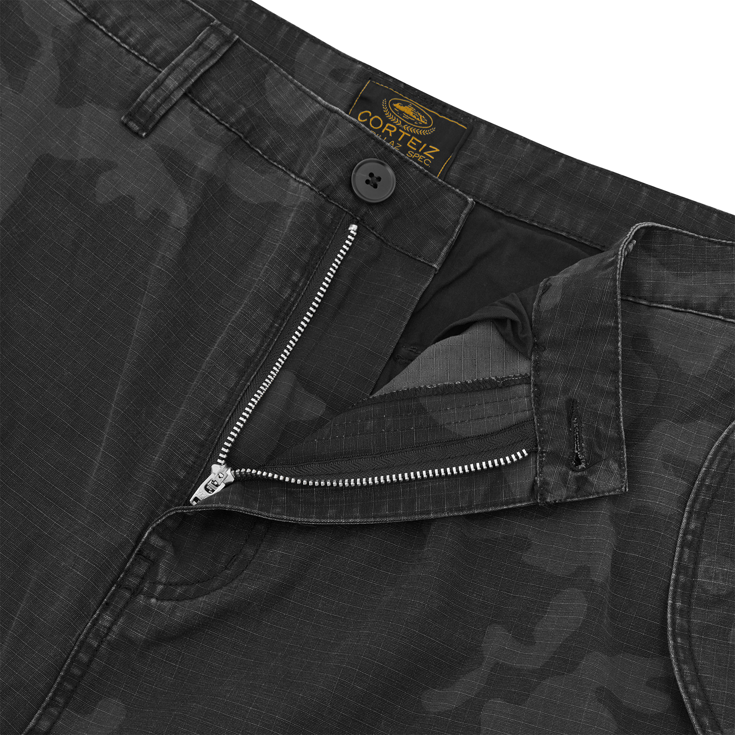 GUERILLAZ CONVERTIBLE PANT [BLACK CAMO]
