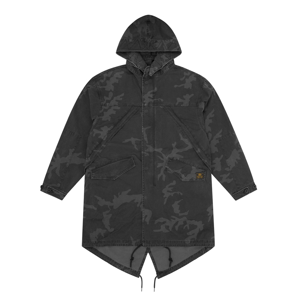 GUERILLAZ FISHTAIL PARKA [BLACK CAMO]