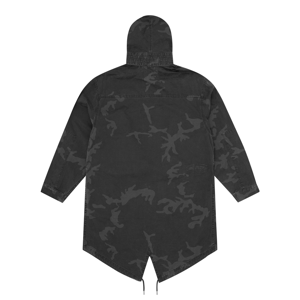GUERILLAZ FISHTAIL PARKA [BLACK CAMO]