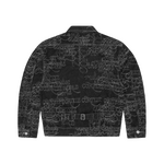 HANDWRITTEN DENIM TRUCKER [BLACK]