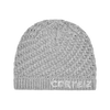 HAND EMBROIDERED KNIT BEANIE [GREY]