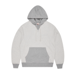 HMP CONTRAST PANEL HOODIE [HEATHER GREY]