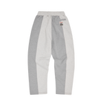 HMP CONTRAST PANEL OPEN HEM SWEATPANT [HEATHER GREY]