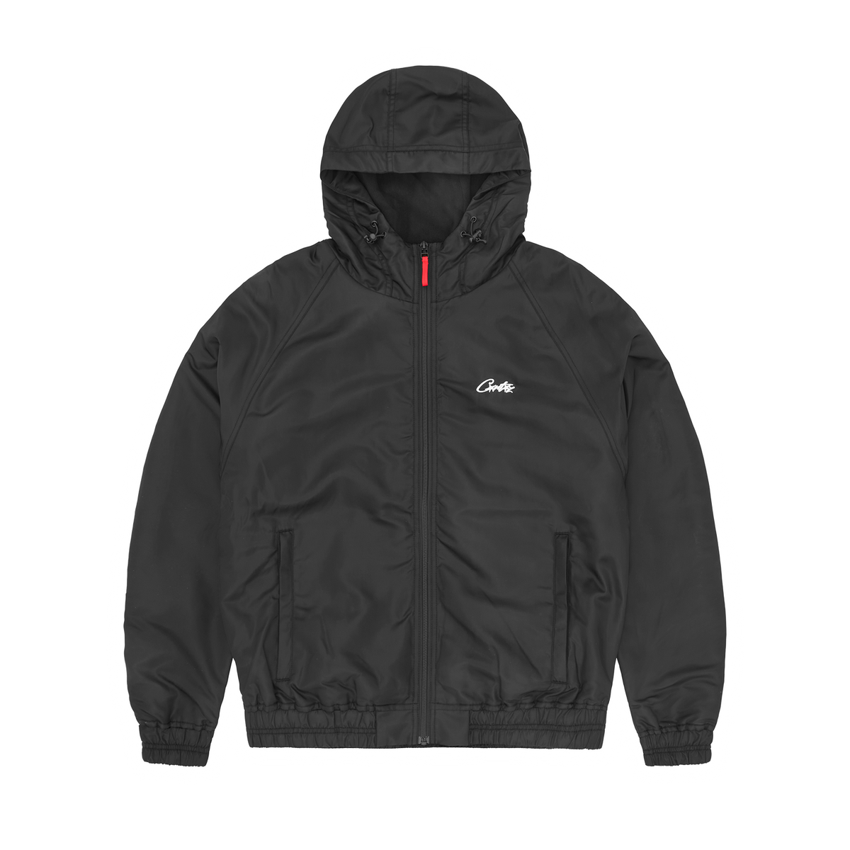 HMP MILANO NYLON HOODIE [BLACK]