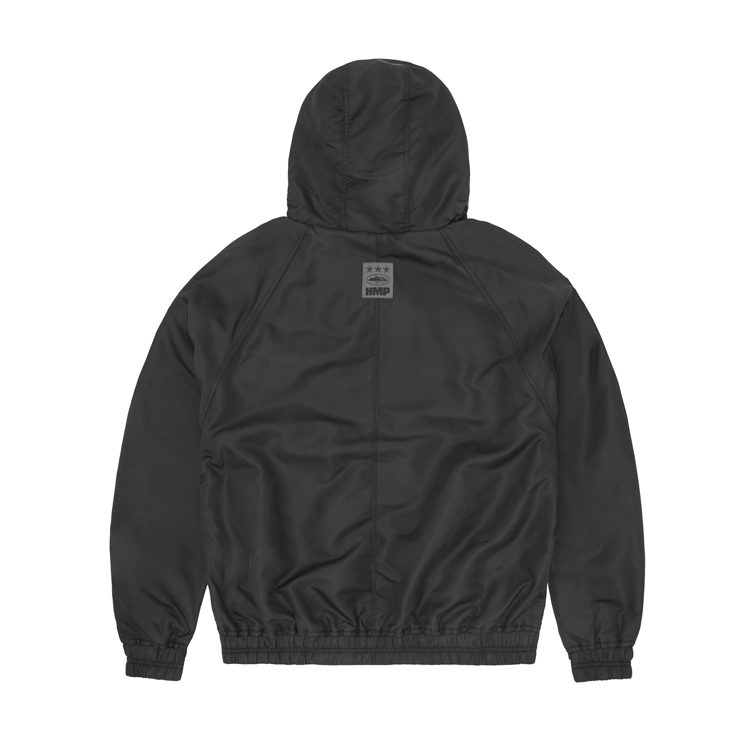 HMP MILANO NYLON HOODIE [BLACK]