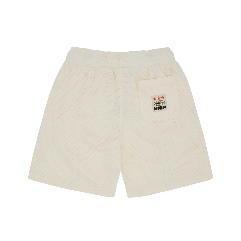 HMP MESH PANEL SHORT [CREAM]