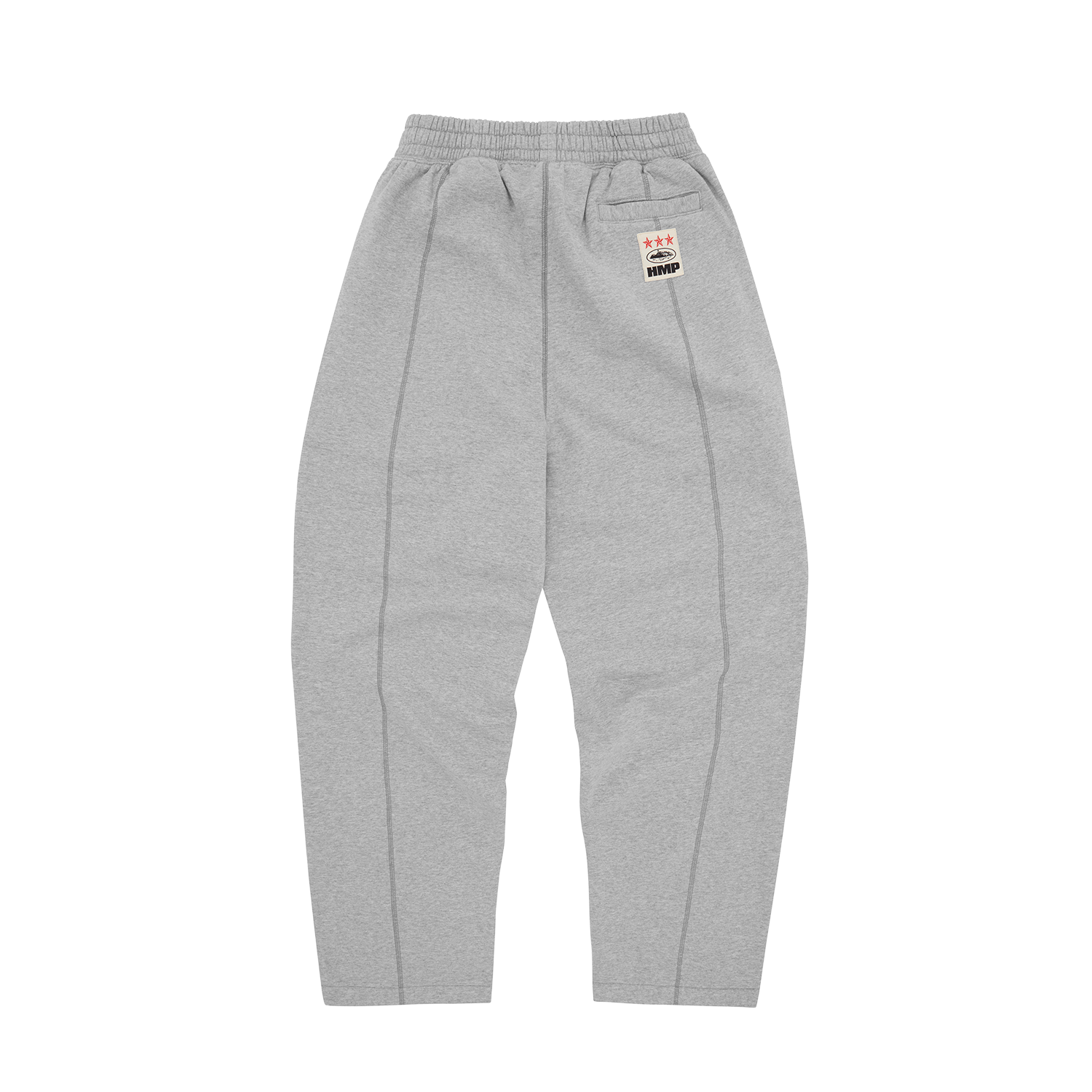 HMP OPEN HEM SWEATPANT [HEATHER GREY]