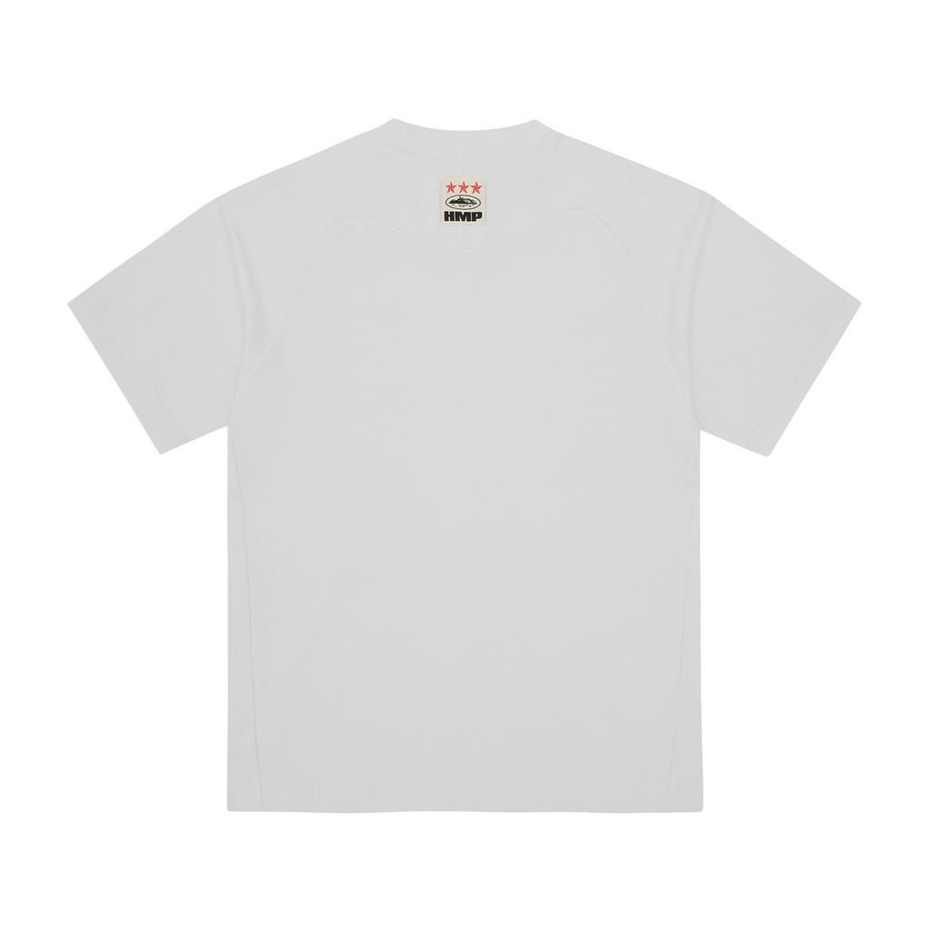 HMP PANEL MOCK TEE [OFF WHITE]