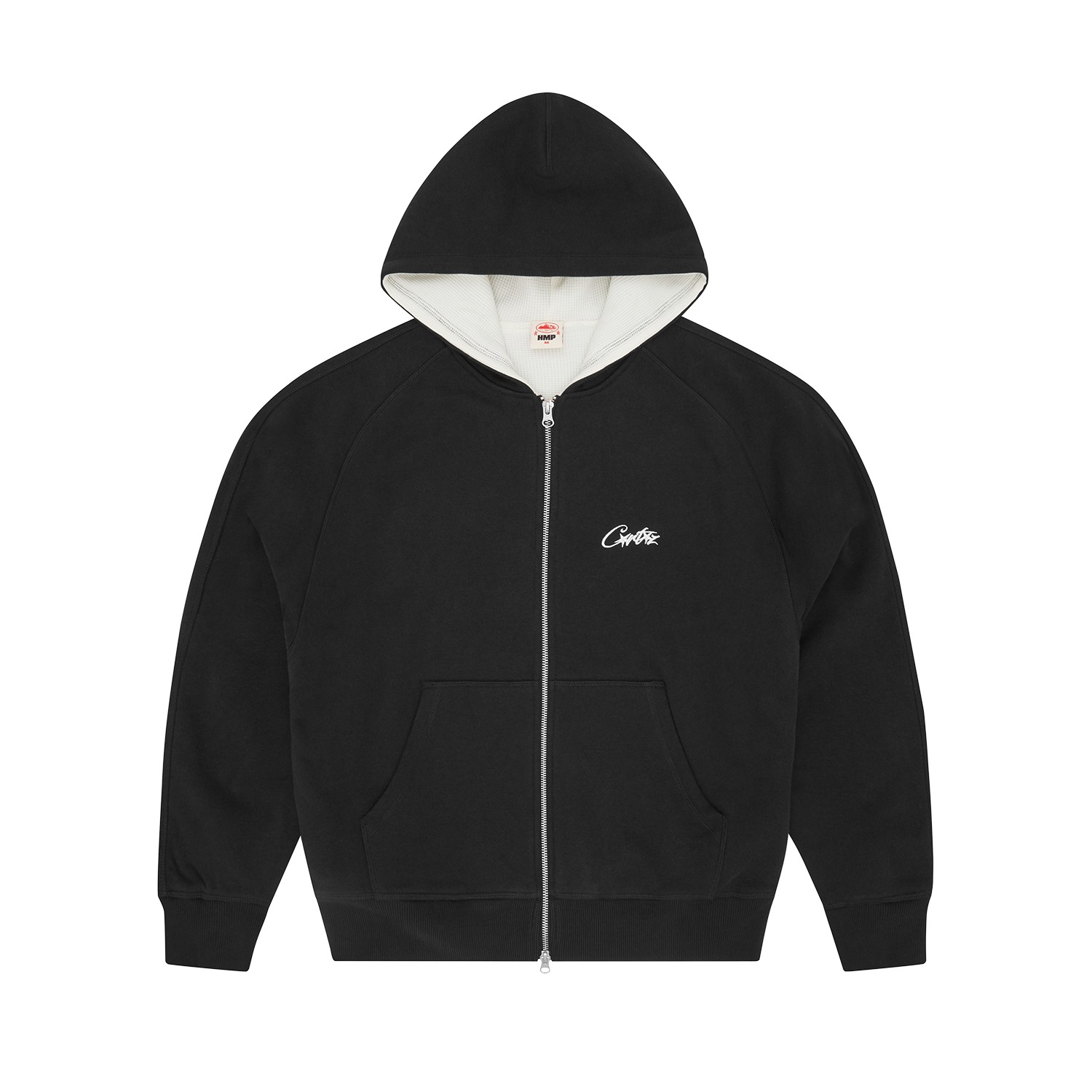 HMP THERMAL ZIP HOODIE [BLACK]
