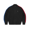 VVS KNIT ZIP UP [BLACK / RED / BLUE]