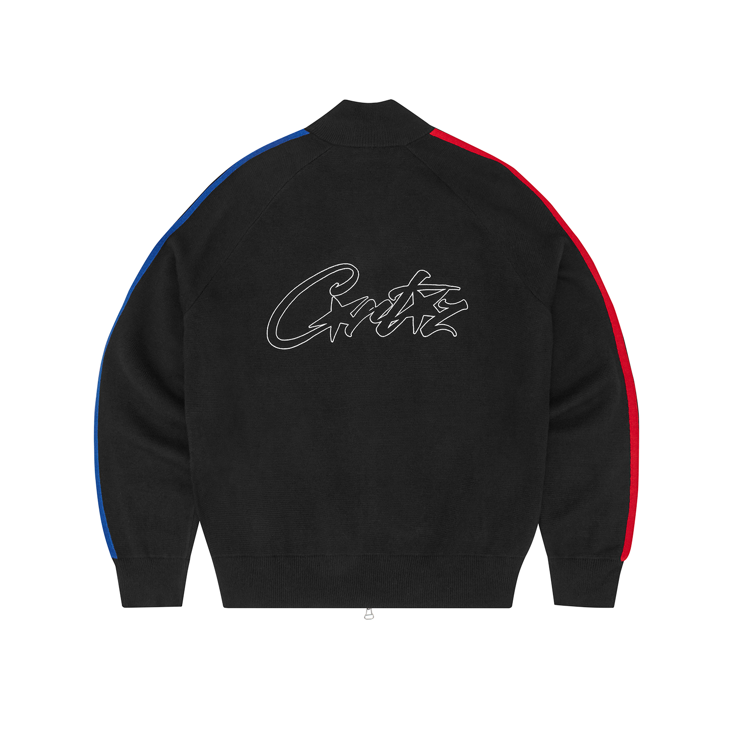VVS KNIT ZIP UP [BLACK / RED / BLUE]